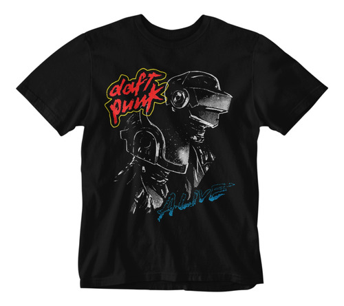 Camiseta Rock Electronico Daft Punk C2
