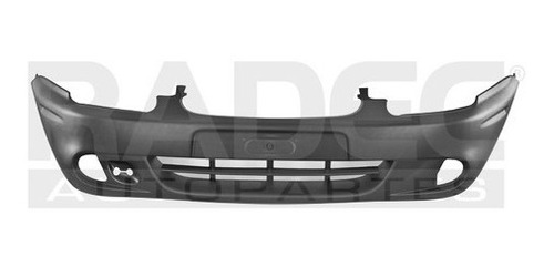 Fascia Delantera Chevrolet Chevy 2001-2003 Corrug C/hoyo Qwe