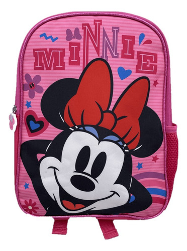 Mochila Preescolar Mickey Minnie Paw Patrol Spiderman 2024 Color Minnie Cute Diseño De La Tela Liso