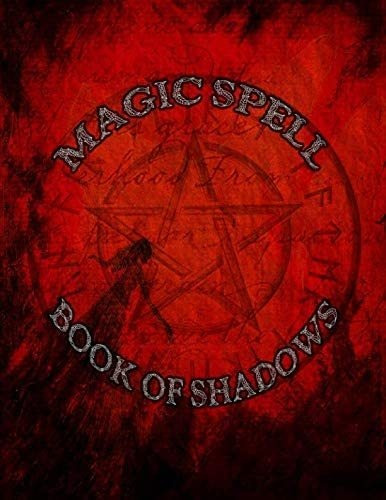 Libro: Magic Spell Book Of Shadows: Large Grimoire Blank Spe