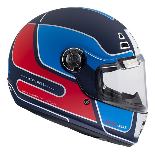 Casco Moto Mt Helmets Jarama Retro Baux D7 Vintage Motodelta