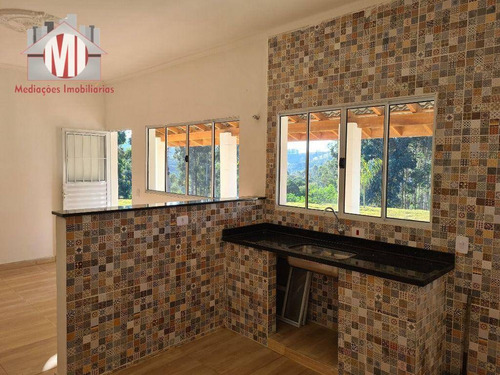 Linda Chácara Com 3 Dormitórios, Próximo À Cidade, À Venda, 1900 M² Por R$ 320.000 - Rural - Pedra Bela/sp - Ch0915