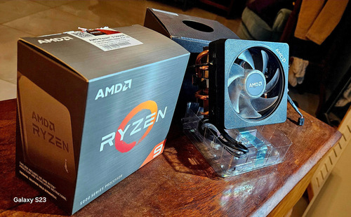 Amd Ryzen 9 5900x + Cooler Marca Amd Wraith Prism Rgb (Usado)