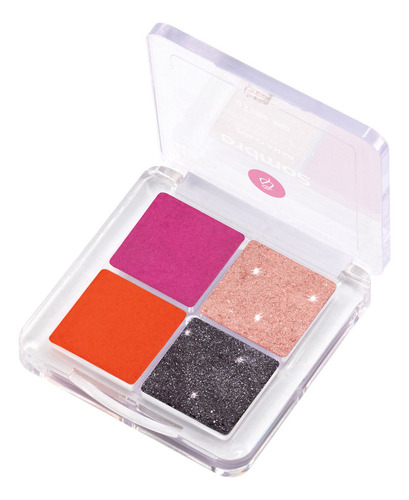 Paleta De Sombras Ilusión 21037 Color Multicolor