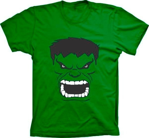 Camiseta Incrível Hulk Furioso Adulto Linda Camisa Marvel