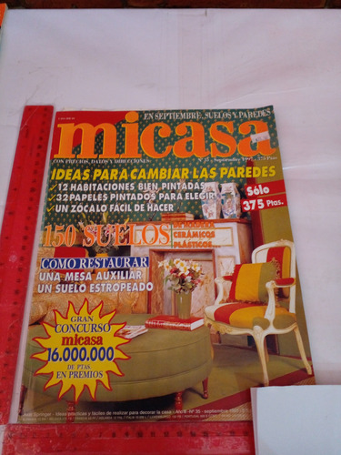 Revista Mi Casa No 35 Septiembre De 1997 