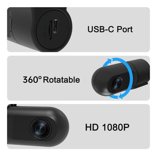 Cámara Auto 1080p Wifi: Dash Cam Con Visión Nocturna Y Dvr