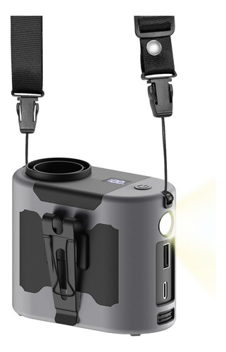 Tpsofy Clip Portable Portable En Vento, Cinto Mah Can Con De