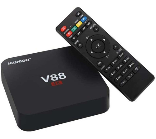 Tv Box Android Wifi 2gb 16gb Netflix Apps Convierte Smart Tv