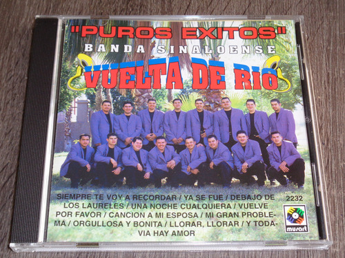 Banda Sinaloense Vuelta De Rio, Puros Exitos, Cd Musart 2000