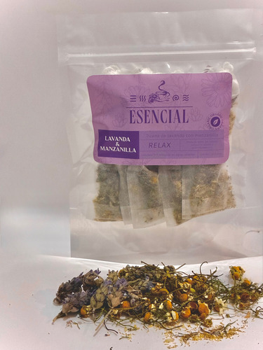 Te Esencial Manzanilla Con Lavanda 10 Sobres