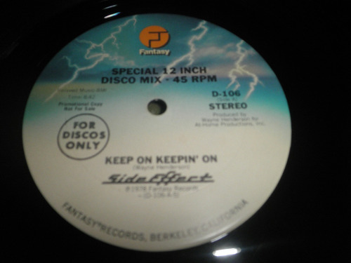 Remix Vinyl Importad Side Effect - Keep On Keepin' On (1978)