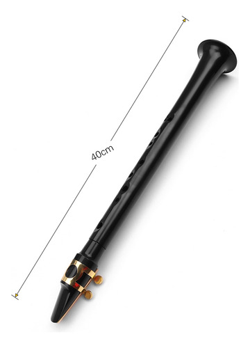 Instrumento De Viento De Madera, Saxo De Bolsillo Negro, Min