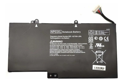 Bateria Para Notebook Hp X360 Np03xl Hstnn-lb6l 761230-005