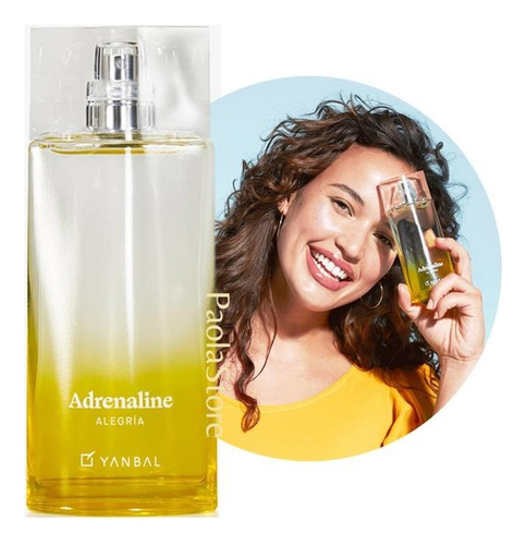 Adrenaline Alegría Colonia Mujer 75ml Eau De Toilette Yanbal