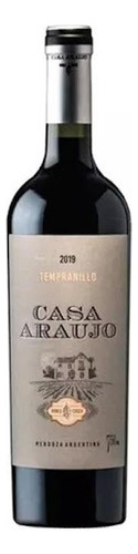 Vino Casa Araujo Tempranillo Bodega Araujo- Alvila Wine