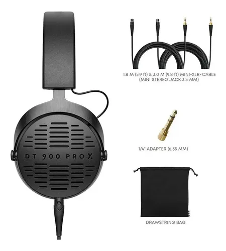 Fones De Ouvido De Monitoramento De Estúdio Dt 900 Pro X Ope