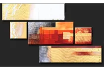 Comprar Cuadros Abstractos Tripticos Polipticos Texturados Pintados