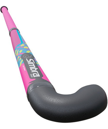 Palo De Hockey Simbra Spirit Pvc Nivel Inicial Jr Rosa