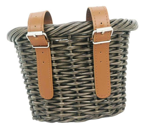 Removable Bicycle Basket With Children's Handlebars