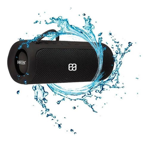 Caixa De Som Portátil Hear Fun 360 Prova Dágua Bluetooth 20w Cor Preto Bivolt