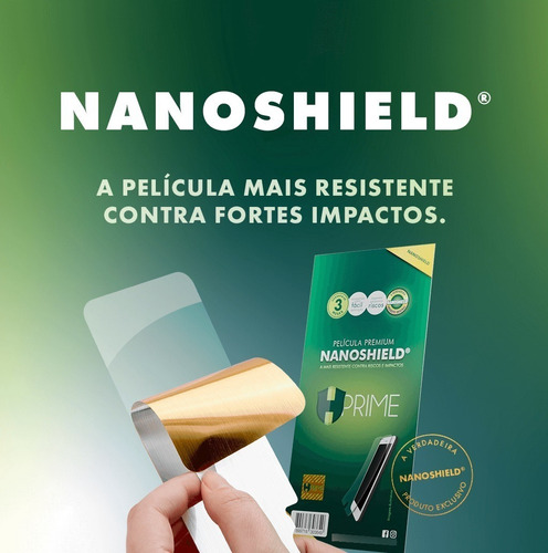 Película Traseira Hprime Para iPhone 16 Nanoshield Fosca