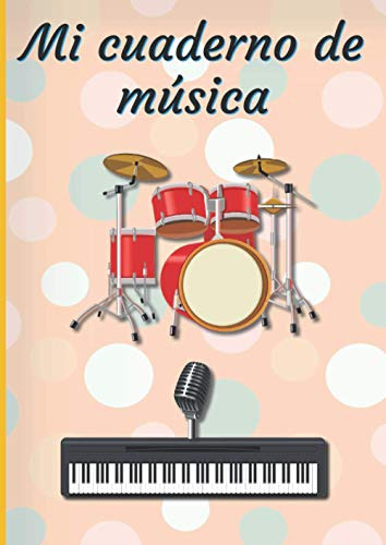 Mi Cuaderno De Musica: Cuaderno De Musica | Libro De Partitu