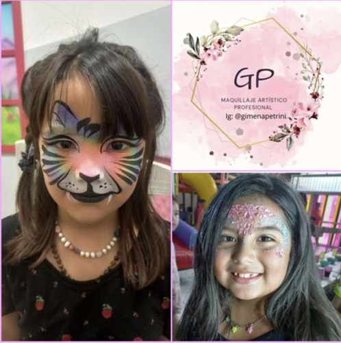 Maquillaje Artistico Infantil/glitter Bar/tatto