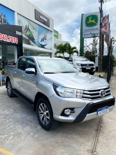 Imagem 2 de 15 de Toyota Hilux 2018 2.7 Srv Cab. Dupla 4x2 Flex Aut. 4p