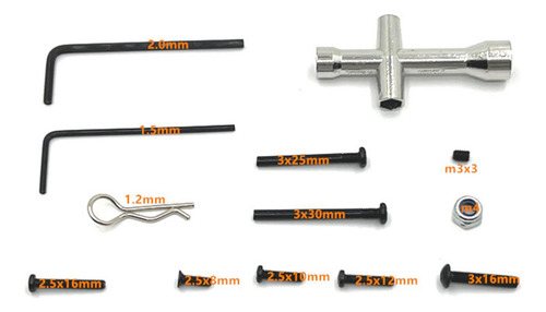 New Kits De Tornillos For Coche Rc, Caja De Herramientas Con