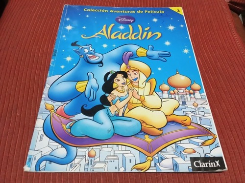 Libro Aladdín, Historieta Para Chicos, Aventuras De Pelícu