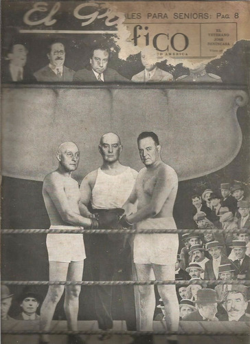 El Grafico / Nº 456 / Año 1928 / Gran Match Boxeo