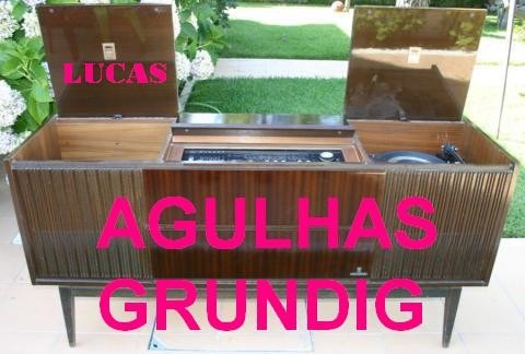 Agulha Original Diamante Dupla Toca Disco Grundig Studio211