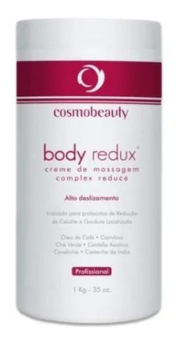Creme De Massagem Body Redux Complex Reduce 1kg Cosmobeauty