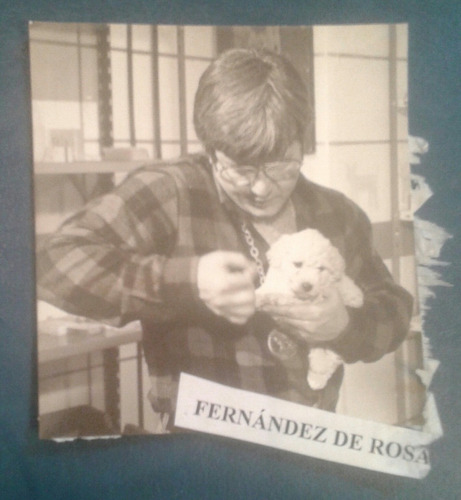 Antigua Foto Original Actor  Fernández De Rosa