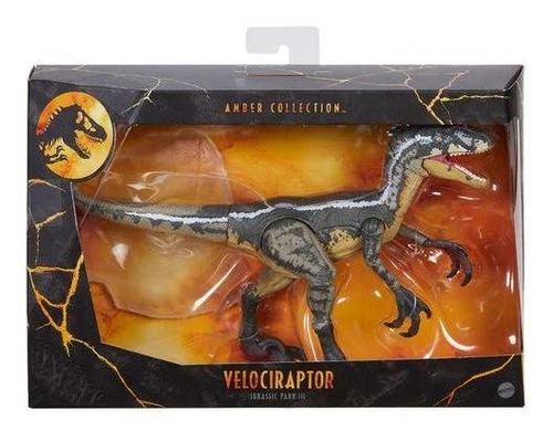 Velociraptor Jp3 Macho Jurassic World Amber Collection