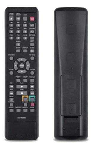Controle Remoto Se-r0295 Para Gravador De Vídeo Toshiba Dvd