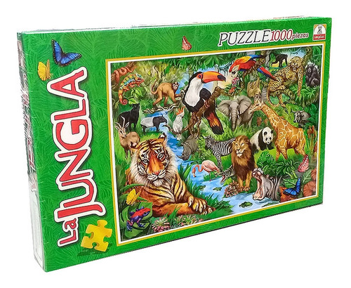 Puzzle La Jungla 1000 Piezas 68 X 48 Cm Implas Ploppy 340309