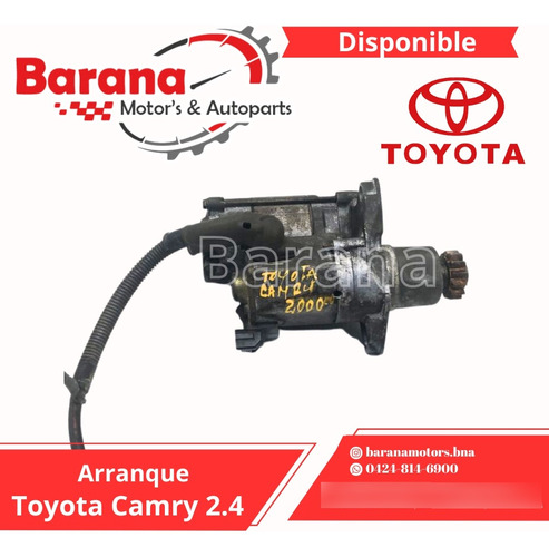 Arranque Toyota Camry 2.4
