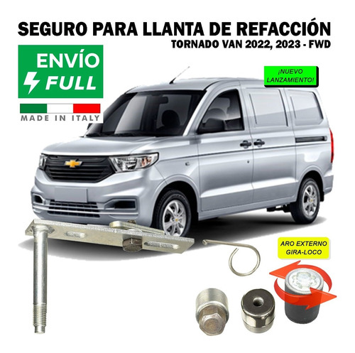 Kit Seg Llanta Refaccion   Nuevo Tornado Van Ft129  - Full!