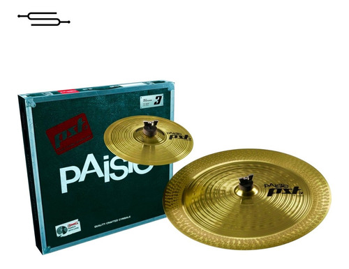 Set Platillos Bateria Paiste Pst3 Efx Splash 10 + China 18