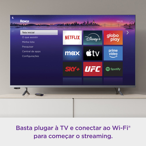 Roku Express | Dispositivo De Streaming Para Tv Hd/full Hd C Preto Padrão