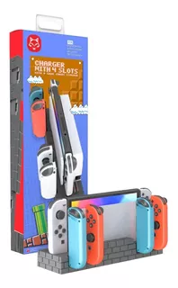 Dock Base De Carga Para Nintendo Switch/oled Marios