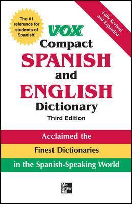 Libro Vox Compact Spanish And English Dictionary, Third E...