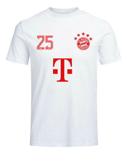 Remera Fc Bayern Munich - Jugadores - Algodón 1ra Calidad