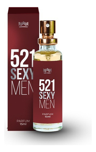 Kit 2 Perfumes Feminino Masculino Amakha Paris 15ml 521 Sexy Men E Woman