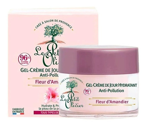 Gel Crema De Dia Le Petit Olivier Anti Contaminación 50 Ml