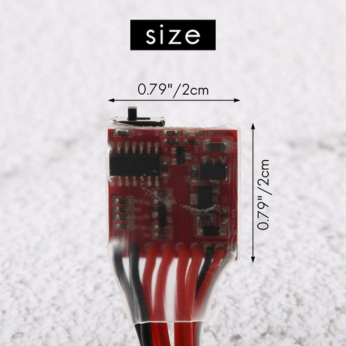 Controlador De Velocidad De Motor 8x Rc Esc 30a 4-8 V 1/16 1