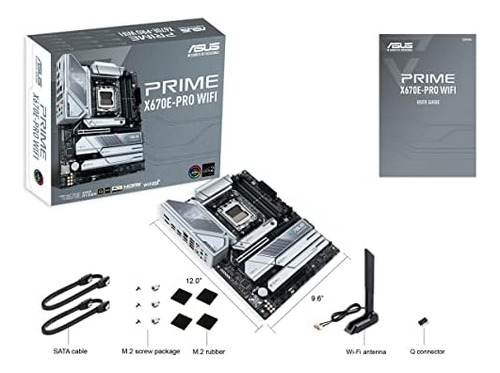 Asus Prime X670e-pro Amd X670 Socket Am5 Atx Ddr5-sdram
