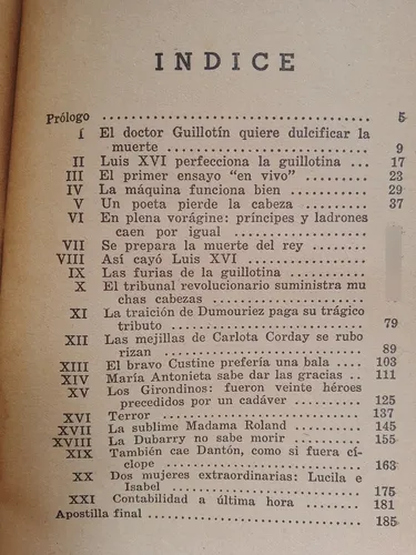 Yo Corte 2087 Cabezas. Sanson. El Verdugo De Luis X V I (Usado)